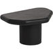 Detti 35.5 X 27.5 inch Matte Black Outdoor Coffee Table